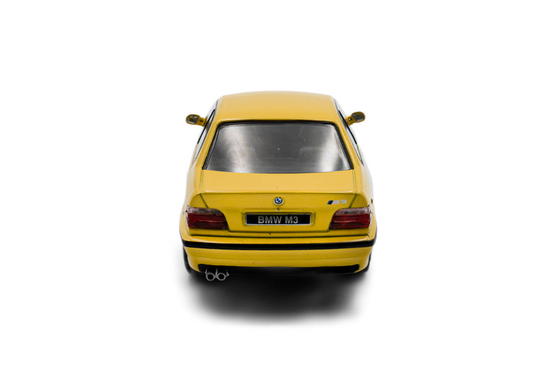 Laad de afbeelding in de Gallery-viewer, BMW M3 COUPÉ 1999 GEEL SOLIDO 1:43
