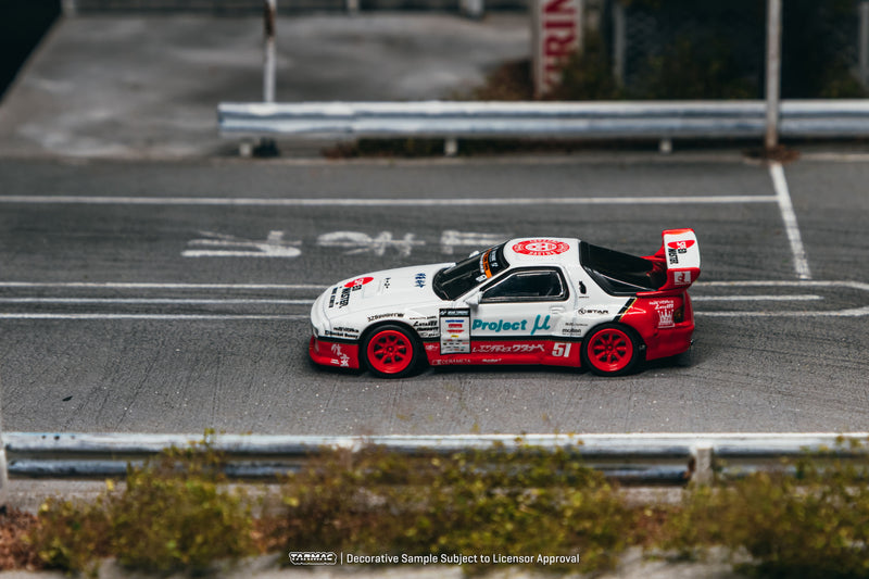 Chargez l'image dans la visionneuse de la galerie, MAZDA RX-7 (FC3S) PANDEM MASASHI WATANABE 2026 TARMAC WORKS 1:64
