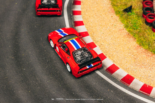 Ferrari F40 LM RED CORSA 1994 TARMAC WORKS 1:64