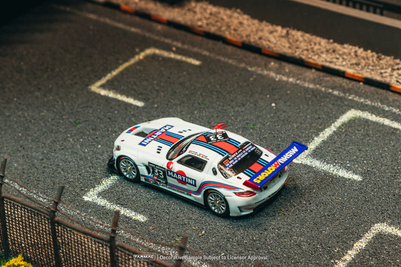 Load image into Gallery viewer, Mercedes-Benz SLS AMG GT3 #33 MIRKO SCHULTIS ZANDVOORT WINNER 2014 TARMAC WORKS 1:64
