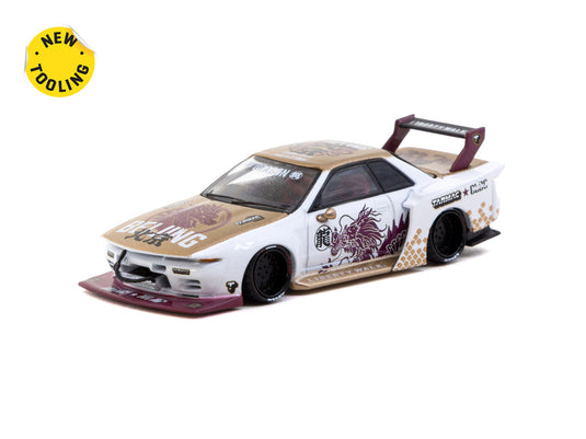 ‼️BEPERKTE EDITIE‼️ NISSAN R32 SKYLINE GT-R LB-KAIDO WORKS *BEIJING EDITIE* TARMAC WORKS 1:64