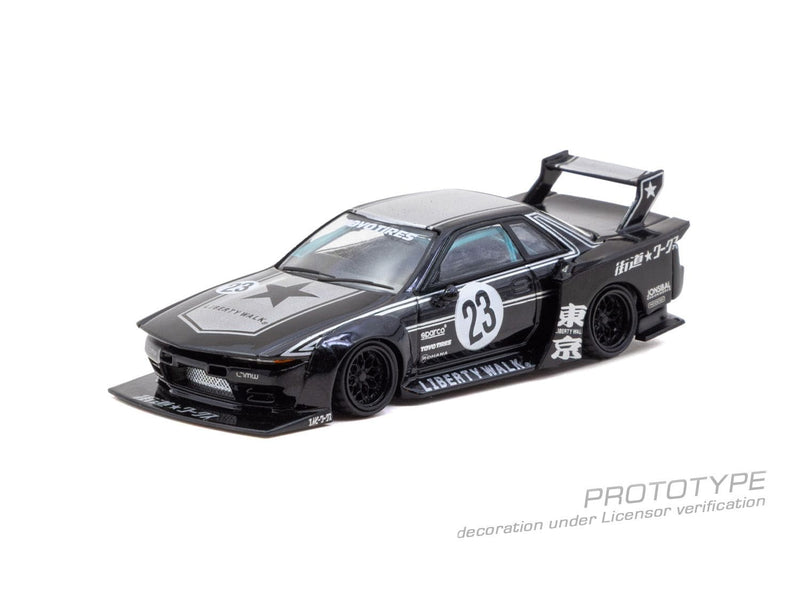 Load image into Gallery viewer, NISSAN SKYLINE (R32) LB - KAIDO WORKS BLACK 2025 TARMAC WORKS 1:64
