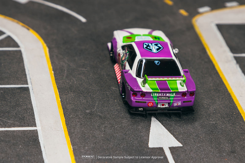 Chargez l'image dans la visionneuse de la galerie, ‼️ÉDITION LIMITÉE‼️ NISSAN R32 SKYLINE LB-KAIDO WORKS *ÉDITION BUZZ L'ÉCLAIR* TARMAC WORKS 1:64
