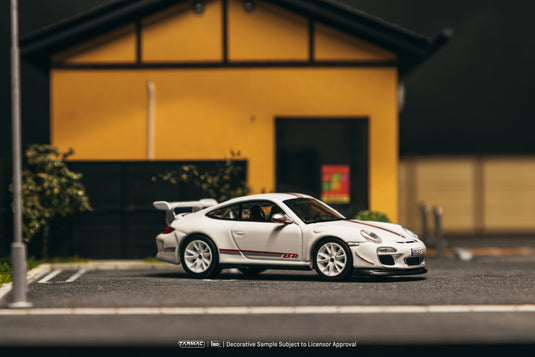 PORSCHE 991 (997) GT3 RS WHITE 2025 TARMAC WORKS 1:64