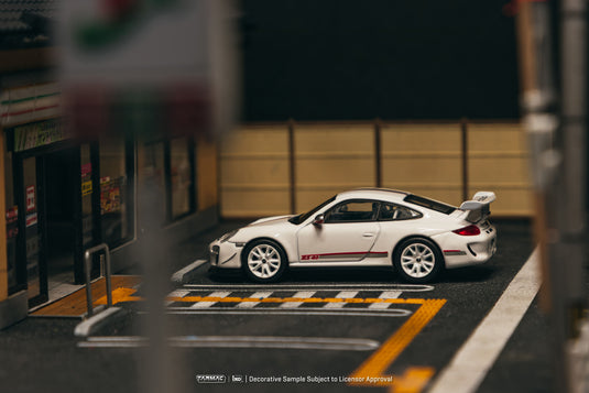 PORSCHE 991 (997) GT3 RS WHITE 2025 TARMAC WORKS 1:64