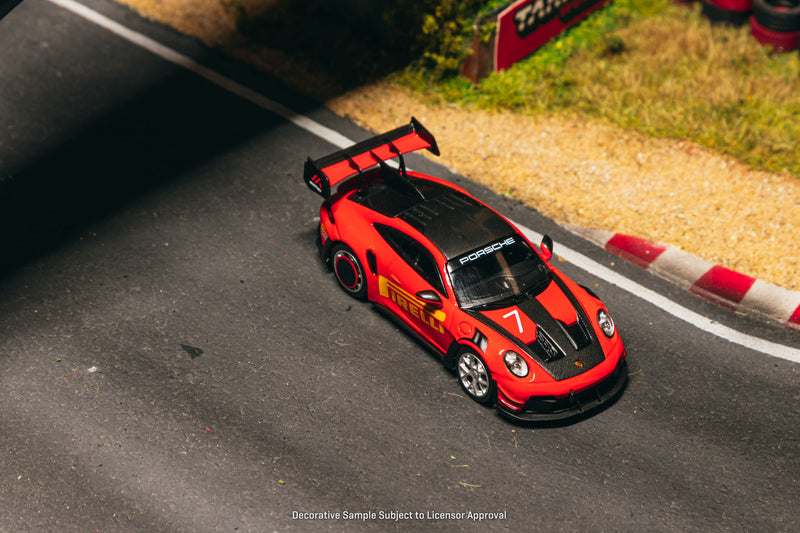 Load image into Gallery viewer, PORSCHE GT3RS (992.1) MANTHEY RACING RED 2025 TARMAC WORKS 1:64
