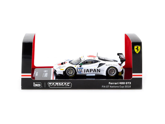 Ferrari 488 GT3 FIA GT NATIONS CUP 2018 TARMAC WORKS 1:64