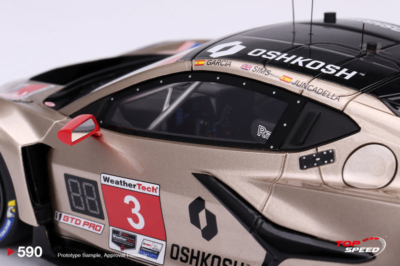 Load image into Gallery viewer, Chevrolet CORVETTE Z06 GT3.R #3 CORVETTE RACING BY PRATT MILLER MOTORSPORTS SEBRING 12 HRS 2024 TOP SPEED 1:18
