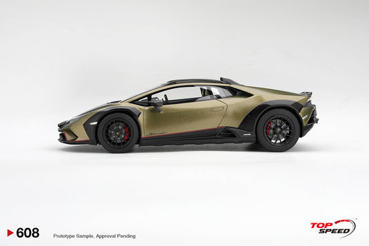 LAMBORGHINI HURACAN STERRATO GREEN GEA MATT 2024 TOP SPEED 1:18