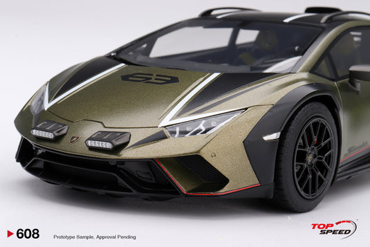 LAMBORGHINI HURACAN STERRATO GREEN GEA MATT 2024 TOP SPEED 1:18