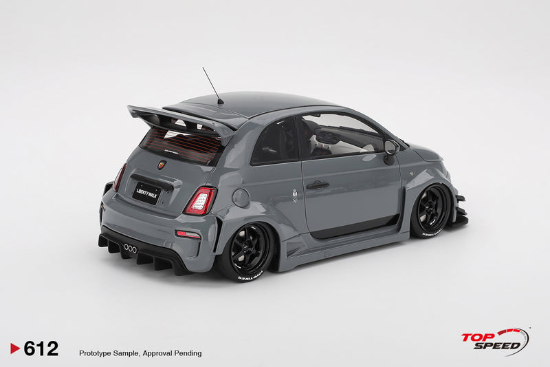 Load image into Gallery viewer, Fiat ABARTH 595 X ABAS LB-WORKS 2025 GREY TOP SPEED 1:18
