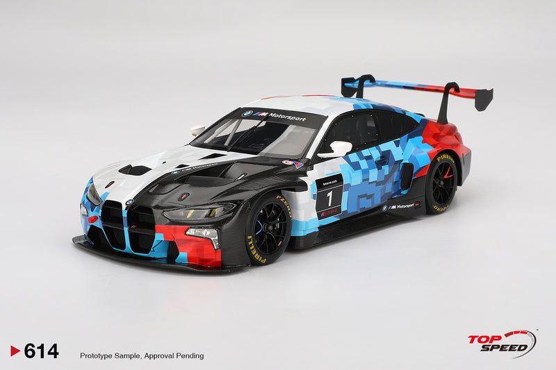 Load image into Gallery viewer, Bmw M4 (G82) GT3 EVO PRESENTATION 2024 TOP SPEED 1:18
