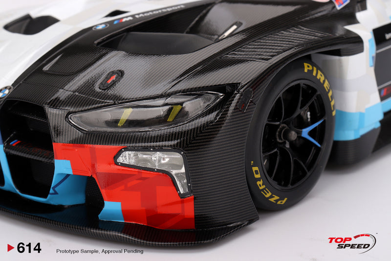 Load image into Gallery viewer, Bmw M4 (G82) GT3 EVO PRESENTATION 2024 TOP SPEED 1:18
