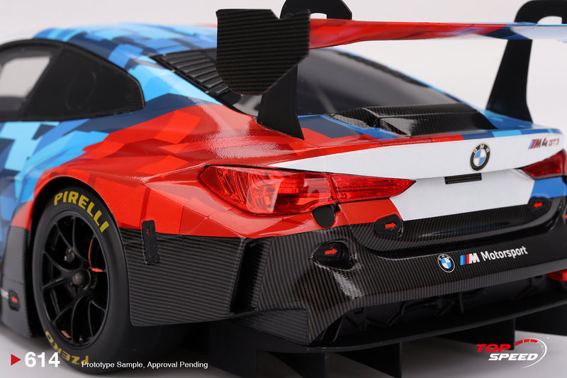 Load image into Gallery viewer, Bmw M4 (G82) GT3 EVO PRESENTATION 2024 TOP SPEED 1:18
