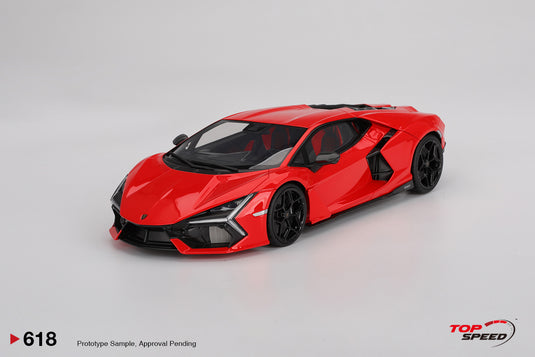 Lamborghini REVUELTO ARANCIO DAC LUCIDO 2024 TOP SPEED 1:18