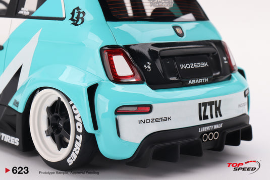 FIAT 595 ABARTH LB-WORKS X ABAS WORKS IZTK 2024 TOP SPEED 1:18