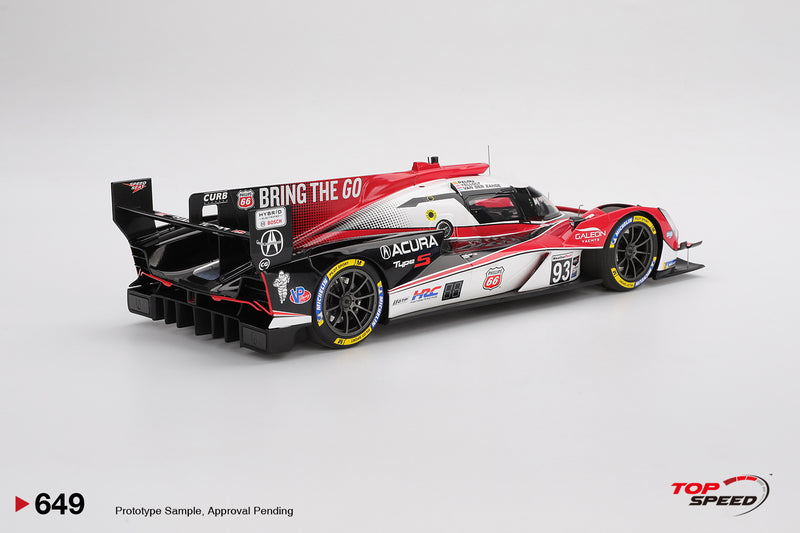 Laad de afbeelding in de Gallery-viewer, Acura ARX-06 #93 Acura Meyer Shank Racing 2025 IMSA Sebring 12 Uur TOP SPEED 1:18
