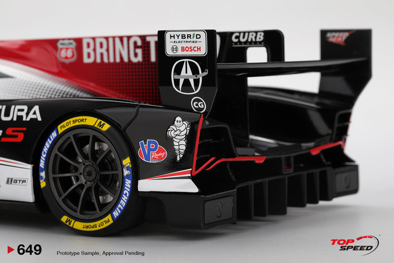 Laad de afbeelding in de Gallery-viewer, Acura ARX-06 #93 Acura Meyer Shank Racing 2025 IMSA Sebring 12 Uur TOP SPEED 1:18
