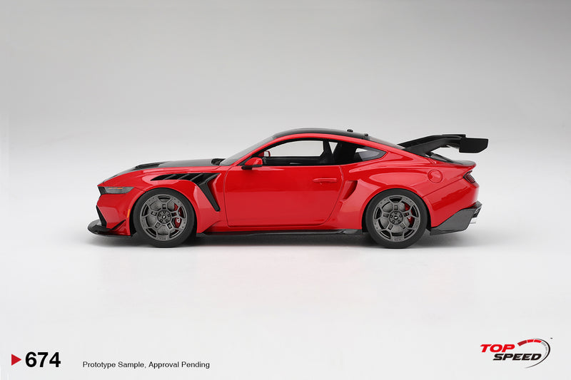 Load image into Gallery viewer, Ford MUSTANG GTD RACE RED 2025 TOP SPEED 1:18
