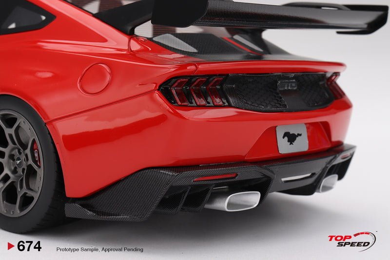 Load image into Gallery viewer, Ford MUSTANG GTD RACE RED 2025 TOP SPEED 1:18
