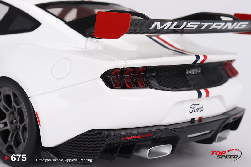 Chargez l&#39;image dans la visionneuse de la galerie, Ford MUSTANG GTD SPIRIT OF AMERICA 2025 TOP SPEED 1:18

