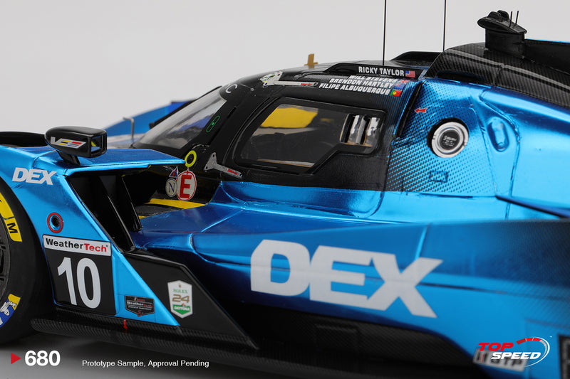 Chargez l&#39;image dans la visionneuse de la galerie, Cadillac V-Series.R #10 Cadillac Wayne Taylor Racing 2025 IMSA Daytona 24 Heures TOP SPEED 1:18
