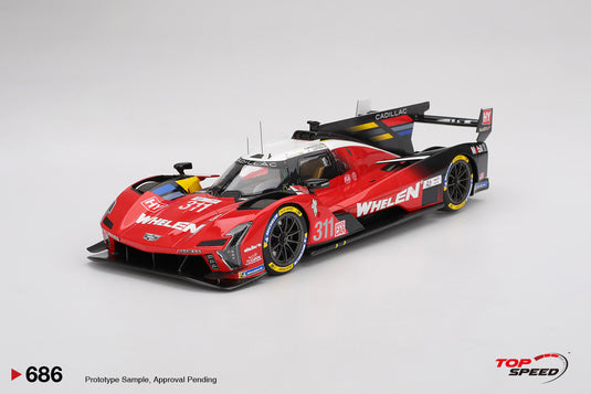 Cadillac V-SERIES.R #311 CADILLAC WHELEN LE MANS 24 UUR 2025 TOP SPEED 1:18