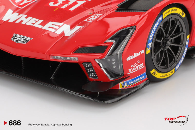 Laad de afbeelding in de Gallery-viewer, Cadillac V-SERIES.R #311 CADILLAC WHELEN LE MANS 24 UUR 2025 TOP SPEED 1:18
