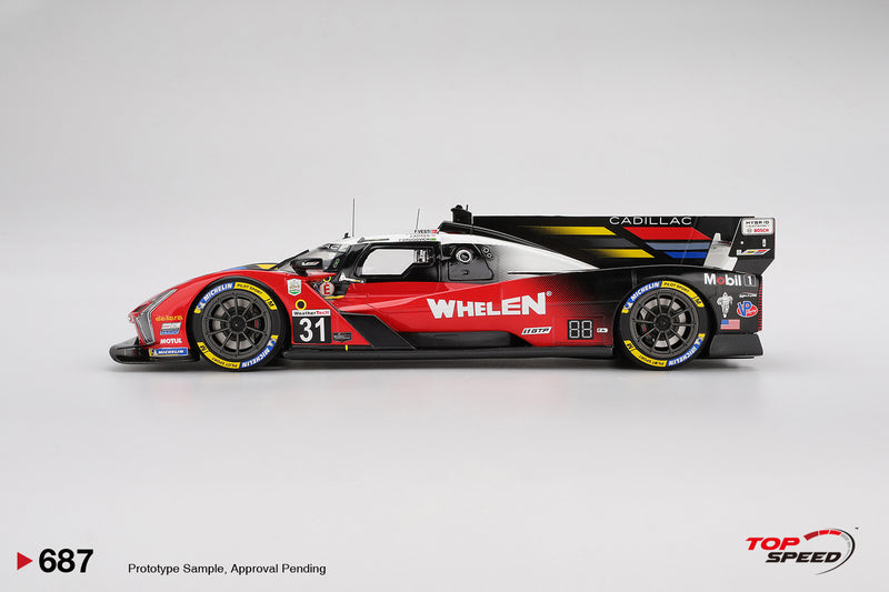 Chargez l&#39;image dans la visionneuse de la galerie, Cadillac V-Series.R #31 CADILLAC WHELEN 2025 IMSA Daytona 24 Heures TOP SPEED 1:18
