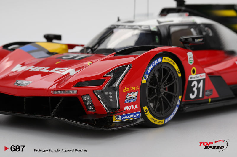 Chargez l&#39;image dans la visionneuse de la galerie, Cadillac V-Series.R #31 CADILLAC WHELEN 2025 IMSA Daytona 24 Heures TOP SPEED 1:18
