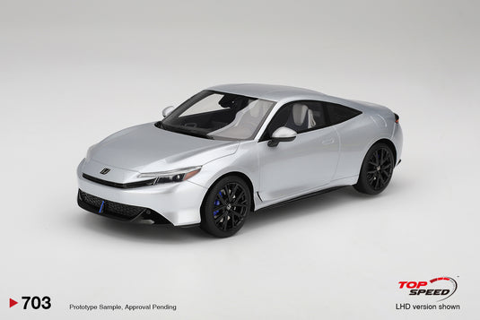 Honda PRELUDE MOONLIT 2025 WHITE PEARL TOP SPEED 1:18