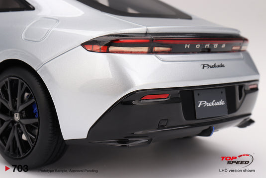 Honda PRELUDE MOONLIT 2025 WHITE PEARL TOP SPEED 1:18
