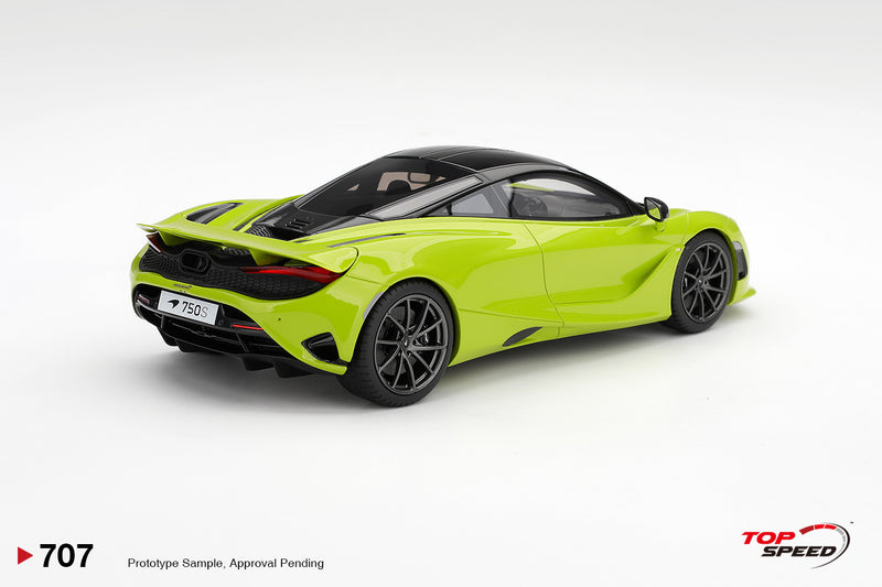 Load image into Gallery viewer, MCLAREN 750S LIME GREEN 2025 TOP SPEED 1:18
