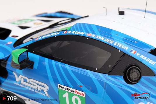 Aston Martin VANTAGE GT3 EVO n°19 VAN DER STEUR RACING DAYTONA 24 HEURES 2025 TOP SPEED 1:18