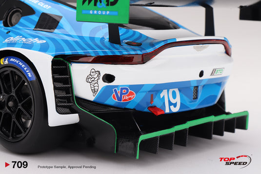 Aston Martin VANTAGE GT3 EVO n°19 VAN DER STEUR RACING DAYTONA 24 HEURES 2025 TOP SPEED 1:18