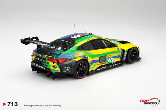 Bmw M4 (G82) GT3 EVO n°31 L'ÉQUIPE THE BEND WRT WEC SAO PAULO 6 HEURES 2025 TOP SPEED 1:18