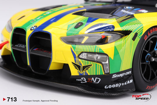 Bmw M4 (G82) GT3 EVO n°31 L'ÉQUIPE THE BEND WRT WEC SAO PAULO 6 HEURES 2025 TOP SPEED 1:18