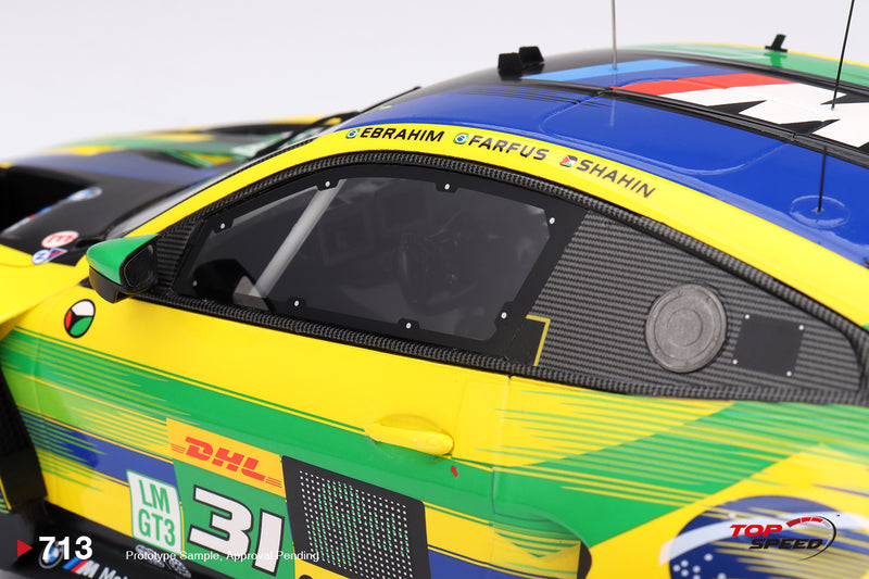 Chargez l'image dans la visionneuse de la galerie, Bmw M4 (G82) GT3 EVO n°31 L'ÉQUIPE THE BEND WRT WEC SAO PAULO 6 HEURES 2025 TOP SPEED 1:18
