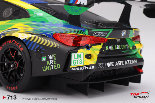 Bmw M4 (G82) GT3 EVO n°31 L'ÉQUIPE THE BEND WRT WEC SAO PAULO 6 HEURES 2025 TOP SPEED 1:18