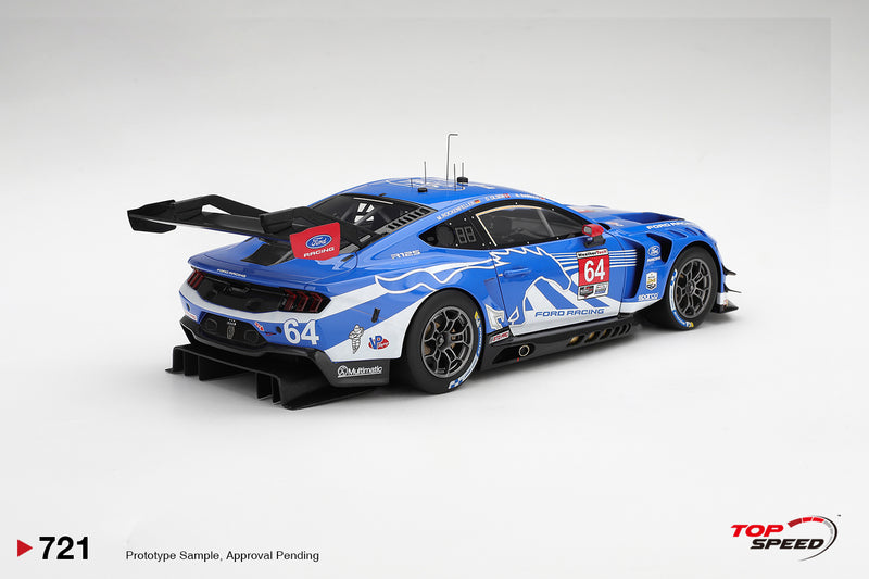 Load image into Gallery viewer, FORD MUSTANG GT3 #64 FORD RACING DAYTONA 24 HRS 2026 TOP SPEED 1:18
