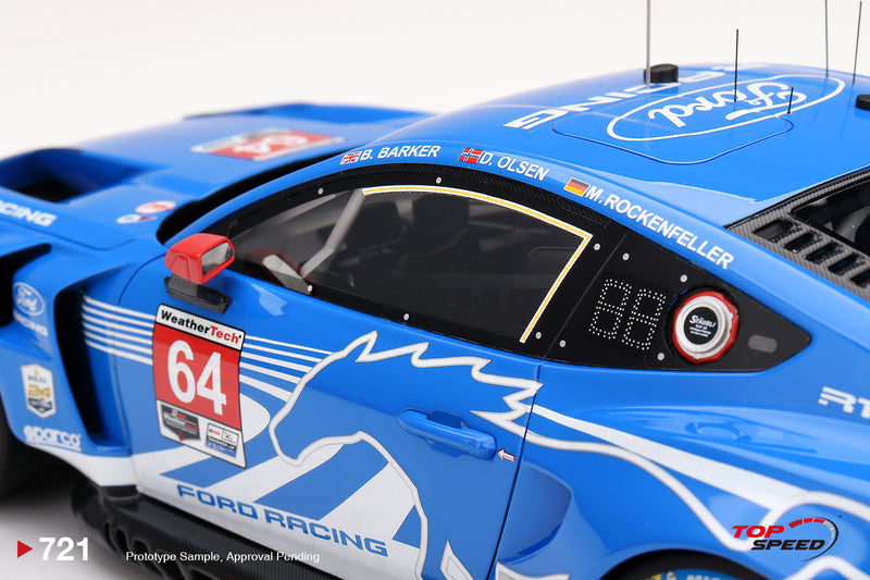 Load image into Gallery viewer, FORD MUSTANG GT3 #64 FORD RACING DAYTONA 24 HRS 2026 TOP SPEED 1:18
