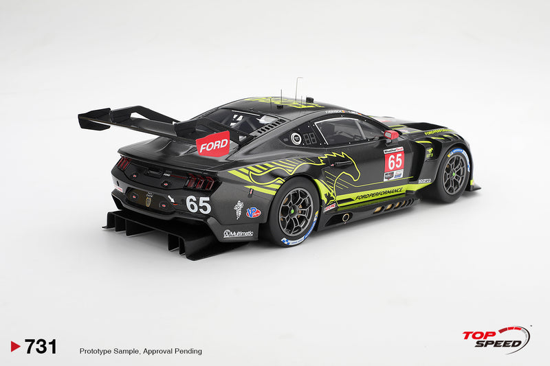 Chargez l'image dans la visionneuse de la galerie, FORD MUSTANG GT3 #65 FORD MULTIMATIC MOTORSPORTS VIR 2025 TOP SPEED 1:18
