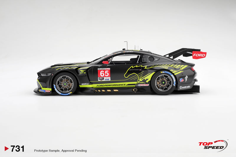 Chargez l'image dans la visionneuse de la galerie, FORD MUSTANG GT3 #65 FORD MULTIMATIC MOTORSPORTS VIR 2025 TOP SPEED 1:18
