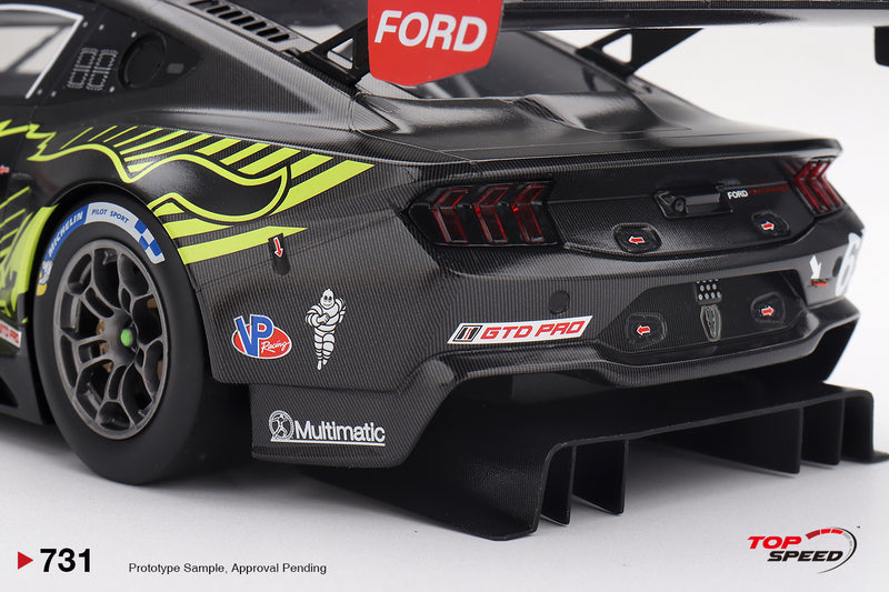 Chargez l'image dans la visionneuse de la galerie, FORD MUSTANG GT3 #65 FORD MULTIMATIC MOTORSPORTS VIR 2025 TOP SPEED 1:18
