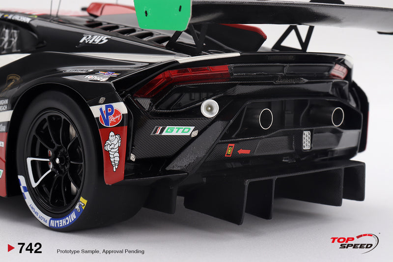Chargez l'image dans la visionneuse de la galerie, LAMBORGHINI HURACAN GT3 EVO2 #45 DEX WAYNE TAYLOR RACING DAYTONA 24 HRS 2026 TOP SPEED 1:18
