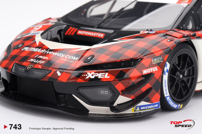 Chargez l'image dans la visionneuse de la galerie, LAMBORGHINI TEMERARIO GT3 #9 PFAFF MOTORSPORTS SEBRING 12 HRS 2026 TOP SPEED 1:18
