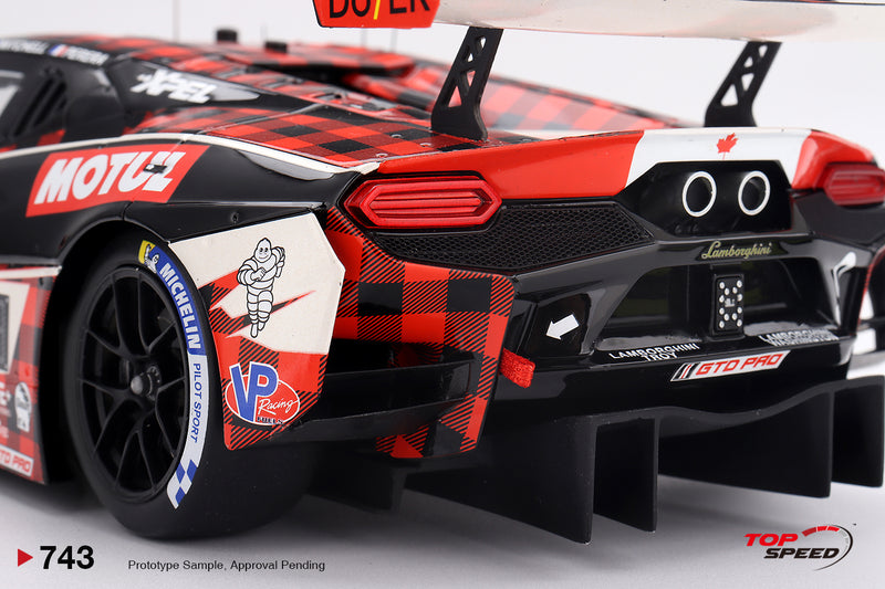 Chargez l'image dans la visionneuse de la galerie, LAMBORGHINI TEMERARIO GT3 #9 PFAFF MOTORSPORTS SEBRING 12 HRS 2026 TOP SPEED 1:18
