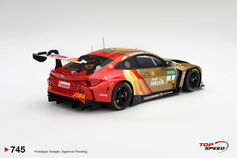 Load image into Gallery viewer, BMW M4 (G82) GT3 EVO #3 SCHUBERT MOTORSPORT DTM ZANVOORT RACE 2 WINNER 2026 TOP SPEED 1:18
