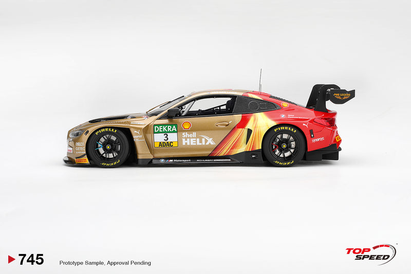 Load image into Gallery viewer, BMW M4 (G82) GT3 EVO #3 SCHUBERT MOTORSPORT DTM ZANVOORT RACE 2 WINNER 2026 TOP SPEED 1:18
