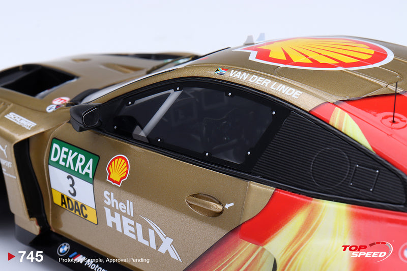 Load image into Gallery viewer, BMW M4 (G82) GT3 EVO #3 SCHUBERT MOTORSPORT DTM ZANVOORT RACE 2 WINNER 2026 TOP SPEED 1:18
